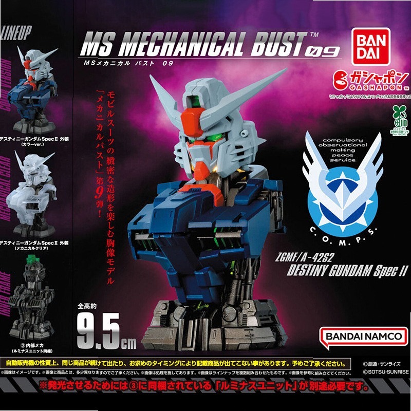 Bandai Gashapon Gundam Bust 09 - огляд і ціна Bandai Gundam Hg