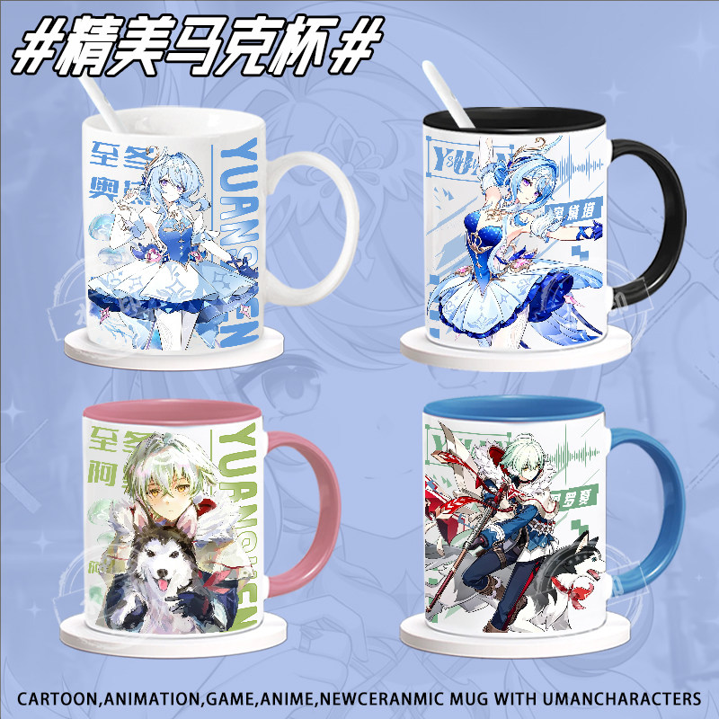 Game Genshin Impact Cute Ceram - огляд і ціна Anime Merchandise Mugs